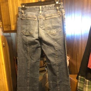 INC jeans center leg seams boyfriend cut  2